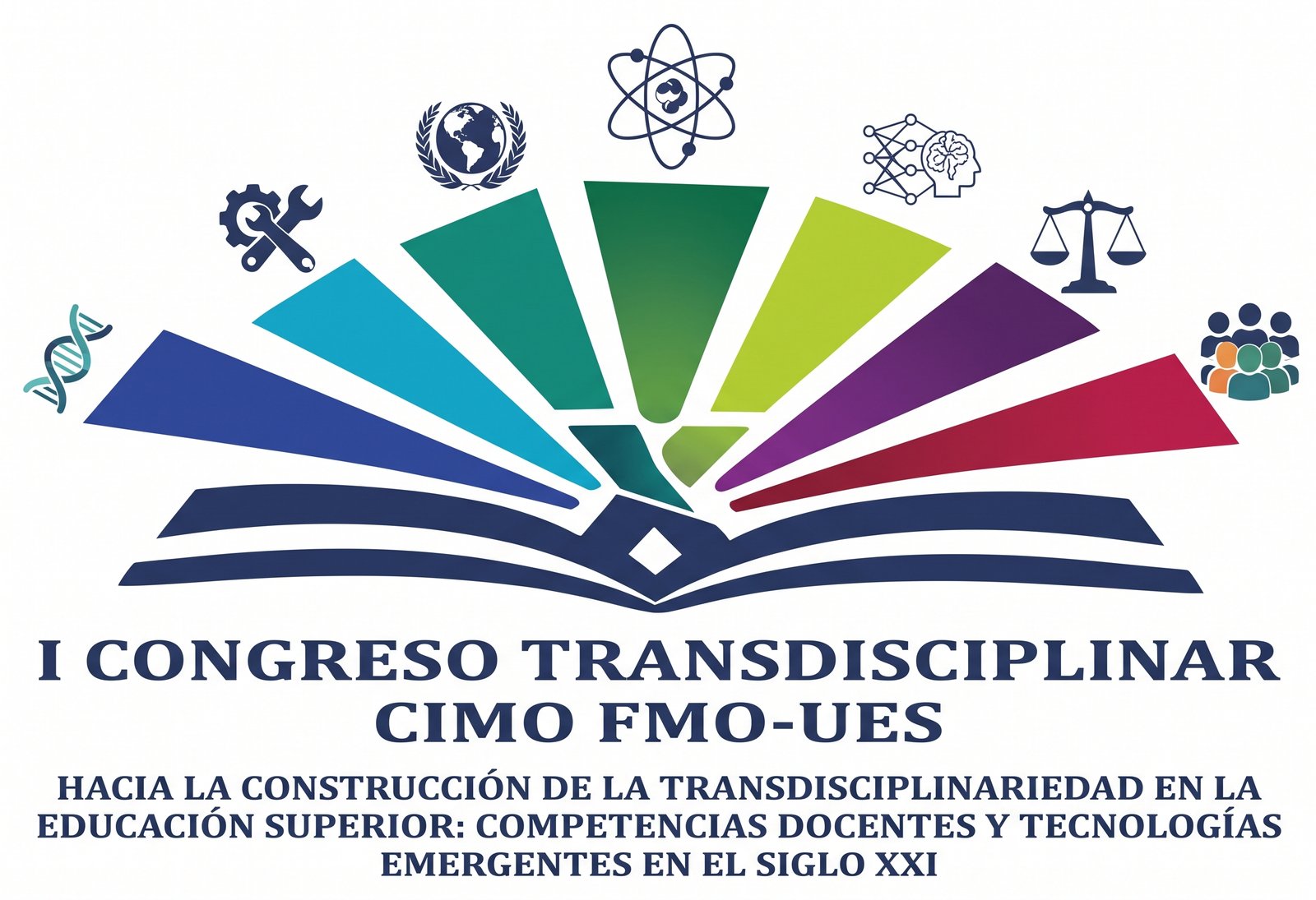 Logo I Congreso Transdisciplinar CIMO FMO-UES